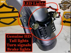 48028 Harley-davidson Oem 10-23 Road Glide Street Led Tail Lights Lamp Turn Signals