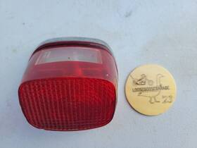 59377 Harley-davidson 73-99 Tail Light Lens Base Mount Shovelhead Evo Sportster Oem Fl