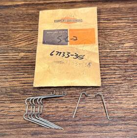 67733-35 Harley Davidson Big Twin Springers Headlight Retainer Clips Set Of 6
