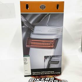 67801024 Harley-davidson New Genuine Signature Led Saddlebag Run/brake/turn Lamp Smoked