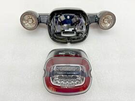 67801575 Harley-davidson Fxlrs Oem Tail Light Bezel. And Turn Signals