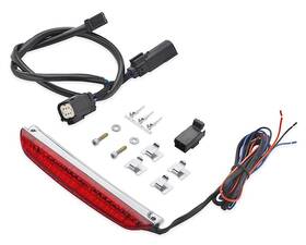 68000111 Harley-davidson New Genuine 2014up Air Wing Luggage Rack Led Brake Light Kit