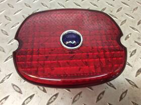 68027-72 Harley-davidson 73-94 Fl Xl Fxd Fx Fxst Fxr Brake Light Tail Lamp Lens Blue Dot