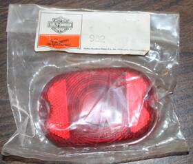 68080-69 Harley-davidson Tail Lamp Lens Nos Guide 97 Sae Stb 68 Oem Part New In Pkg - X1