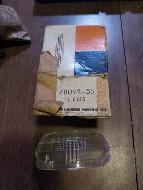 68092-55 Harley-davidson Nos Genuine Taillight Brake Light Outlook Lens