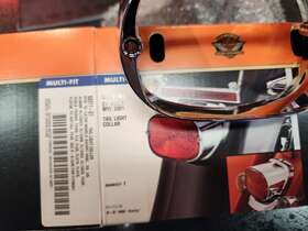 68311-01 Harley-davidson Chrome Tail Light Collar