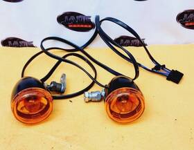 68838-06 Harley Davidson Front Turn Signals Lamp Lights Softail Sportster Vrod Touring Hd
