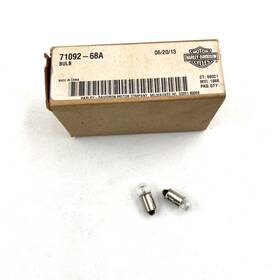 Harley-davidson 71092-68a Oem Genuine Gauge Instrument Light Bulb 2 Pack 91-96 Softail