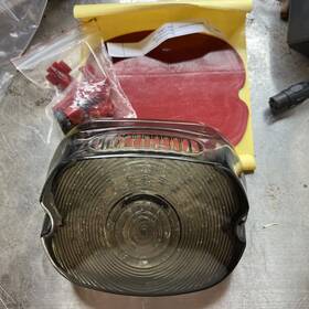 Mt334 Harley-davidson Smoke-lens Led Tail Light/brake Light Assembly For