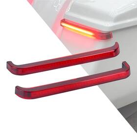 Recala02490 Hdbubalus Saddlebag Tail Light Led Running For 2023.5-2025 Touring Red Lens