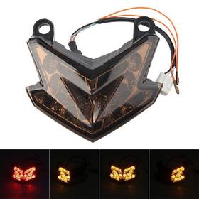Hkseller-au 612031214693 Led Rear Bre Turn Signal Integrated Taillight For Kawasaki Zx6r Ninja 2013-2017