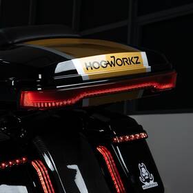 Ft14-ft25 Hogworkz Hw307322 Illumina Sequential Tour Pack Led Light For Harley Touring