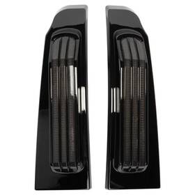 Ft14-ft25 Hogworkz Hw318016 Black Magic Illumina Flush Fender Led System For Harley Touring