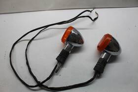 33400-mk7-671 Honda 86-87 Shadow 700 Oem Rear Turn Signal Set L/r
