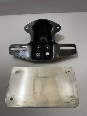 50213-053-000b Honda 1968 Ct90 Ct 90 Tail Light License Plate Bracket Mount