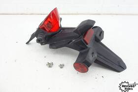 80110-kzz-j00 Honda 17-20 Crf250l Oem License Plate Bracket Mount Brake Light Rear Fender