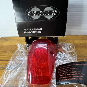 Ctl-0049 Honda Red Tail Light - Part # For Vtx 1800 By Clear Alternatives -nib