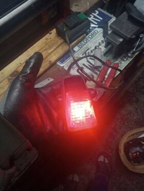 R053xr Honda O.e.m Rear Brake Tail Light Lamp 1983 Xr350 Xr 350r 350