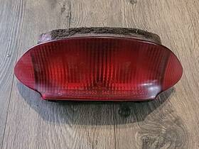 040-0453 Honda Stanley 97 98 Cbr 600 F3 Taillight Brake Lens Plastic Oem Cracked