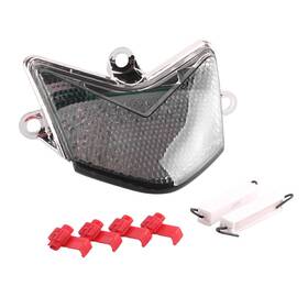 Hukyu 111000179259 Motorcycle Led Rear Tail Brake Lights Taillamp For Kawasaki Zx-10r 2004-2005