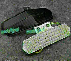 Hukyu 111000263385 Lens Rear Led Tail Light Integrated Turn Signals For Ducati 749 999 02-07 Hs
