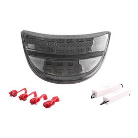 Hukyu 421111290829 Motorcycle Led Smoke Tail Brake Lights Taillamp For Honda Cbr954rr 2002-2004 03