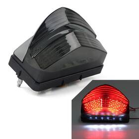 Hukyu 550736565125 Tail Light Integrated Turn Signal Lamp For Honda Cbr600 F4i 2001-2008 Black