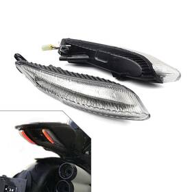 Hukyu 550737242872 Led Integrated Tail Light Turn Signal For Ducati Diavel Carbon 2011-2015 Clear