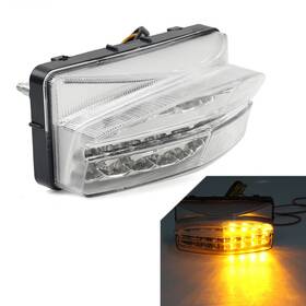 Hukyu 550738867241 Tail Light Integrated Brake Turn Signal For Honda Cbr600 F4i 2001-2008 Clear