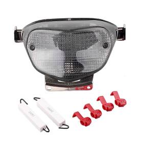 Hukyu 612042370470 Motorcycle Tail Brake Lights Taillamp For Suzuki Gsxr600 Gsxr1000 2001-2003 2002