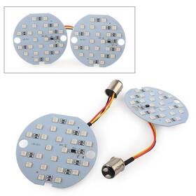 Hukyu 612046126264 Red 1157 Led Tail Brake Turn Signal Lights Bulb For Harley Electra Touring