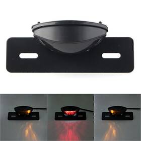 Hukyu 612046330135 1x Motor Led Turn Signal Brake Tail Light For Harley Bobber Chopper Cafe Racer