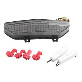 Hukyu 612046413715 1pc Motorcycle Led Tail Brake Lights Taillamp For Kawasaki Ninja Zx-6r 2007-2008