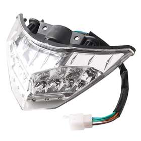 Hukyu 612046607237 1x Clear Rear Taillights Brake Lamp With Turn Signals For Kawasaki Ninja 300r 2013