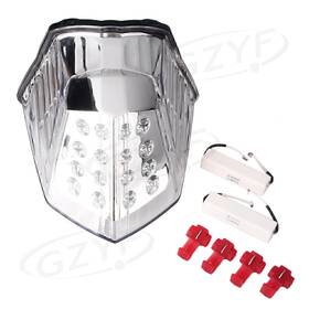 Hukyu 612046642207 Motorcycle Turn Signals Led Taillights Brake Lamp For Yamaha Xj6 2009-2012