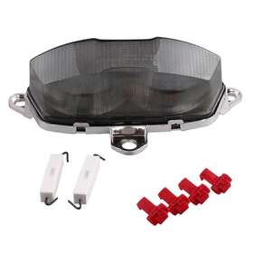 Hukyu 612046828786 E-marked Led Motorcycle Tail Turn Signal Light Assembly For Kawasaki Ninja Zx-6r