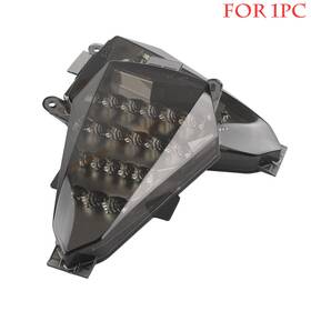 Hukyu 612047349266 Led Brake Tail Light With Turn Signals For Yamaha Yzf R6 2008-2013 Black Motor
