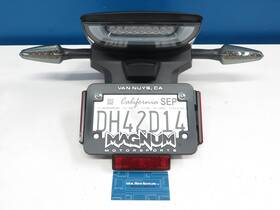 Husqvarna 22108015010 2022-2024 Norden 901 Oem Tail Light Turn Signals License Plate Carrier