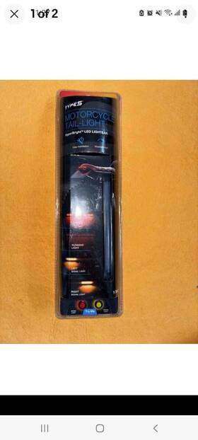 Ad-408 Hyperbright Motorcycle Tail Lights Type S