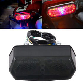 Integrated Led Turn Signal Brake Tail Light For Honda Grom Ctx Msx Cbr Motor