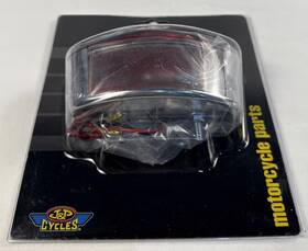 1077922 J&p Cycles Cateye Tail Light 12 Volt Red Each
