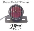 J065-153 Halley Style Brake Light Cruiser Chopper Bobber Custom Tail Rear