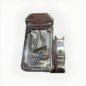 Joker Machine 960115-2vn Jm Chrome Side Mount License Plate Bracket Tail Light 960114-2v