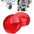 Jt-xl883-red Unbranded Turn Signal Light Cover Lens For Harley 647297290693