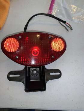 040-4915 Kawasaki H-1 500 Mach Iii Taillight And License Mount