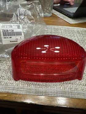23026-1134 Kawasaki New Oem 1995 - 2005 Genuine Vulcan 800 Tail Light Lens