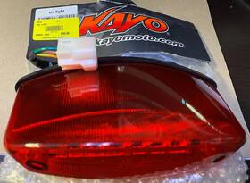 308002-0009 Kayo Oem Taillight Red Lens