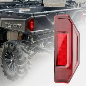 Kc-utv-tl-rg900 Kicry Utv Ranger Led Tail Lights Rear Brake Stop Taillights Assembly Compatib