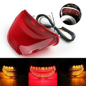 Tl-362-red Kingdarn Integrated Led Taillight Turn Signals For Honda Cbr600rr Cbr1000rr 04-07 Red F1