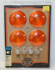69308-02 Kit Signal Turn Lens Davidson Orange Offs Used - Harley Original Take